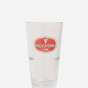 Ein Latte Machiato Glas der Marke Drago Mocambo Caffe